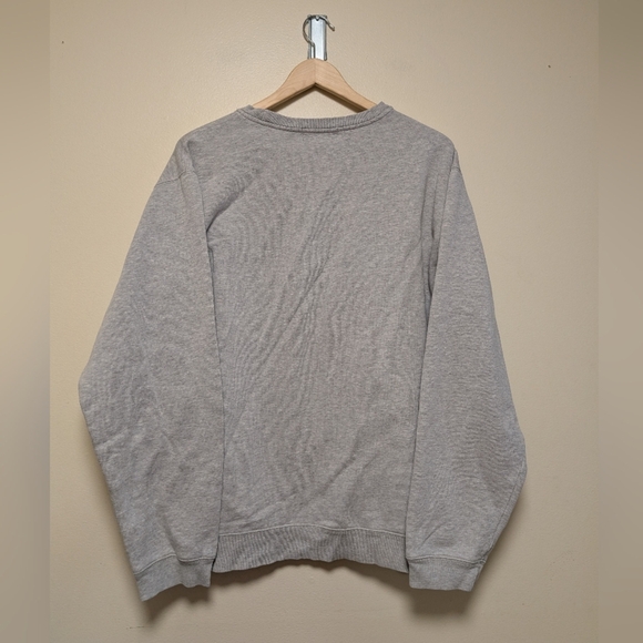 Eddie Bauer Gray Crewneck Sweatshirt | Tall Large | Embroidered Logo - Picture 4 of 8